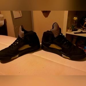 Jordan retro metallic suede 5s